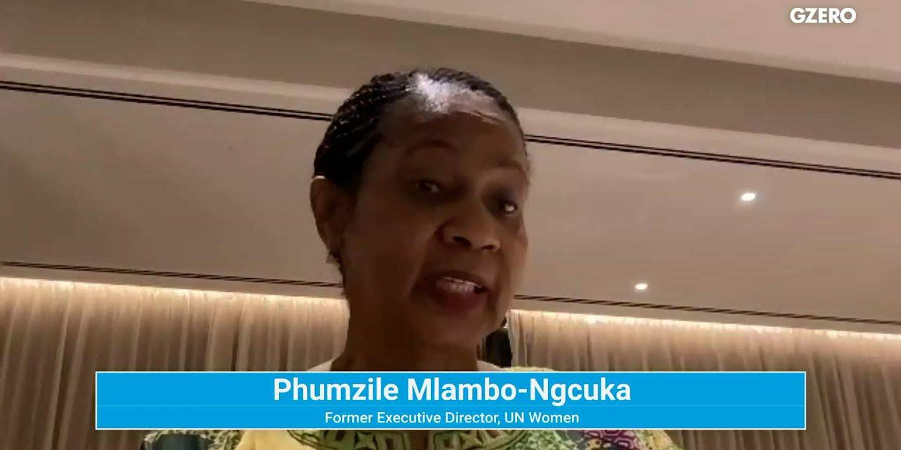 "Women fell between the cracks" during COVID — former UN Women chief