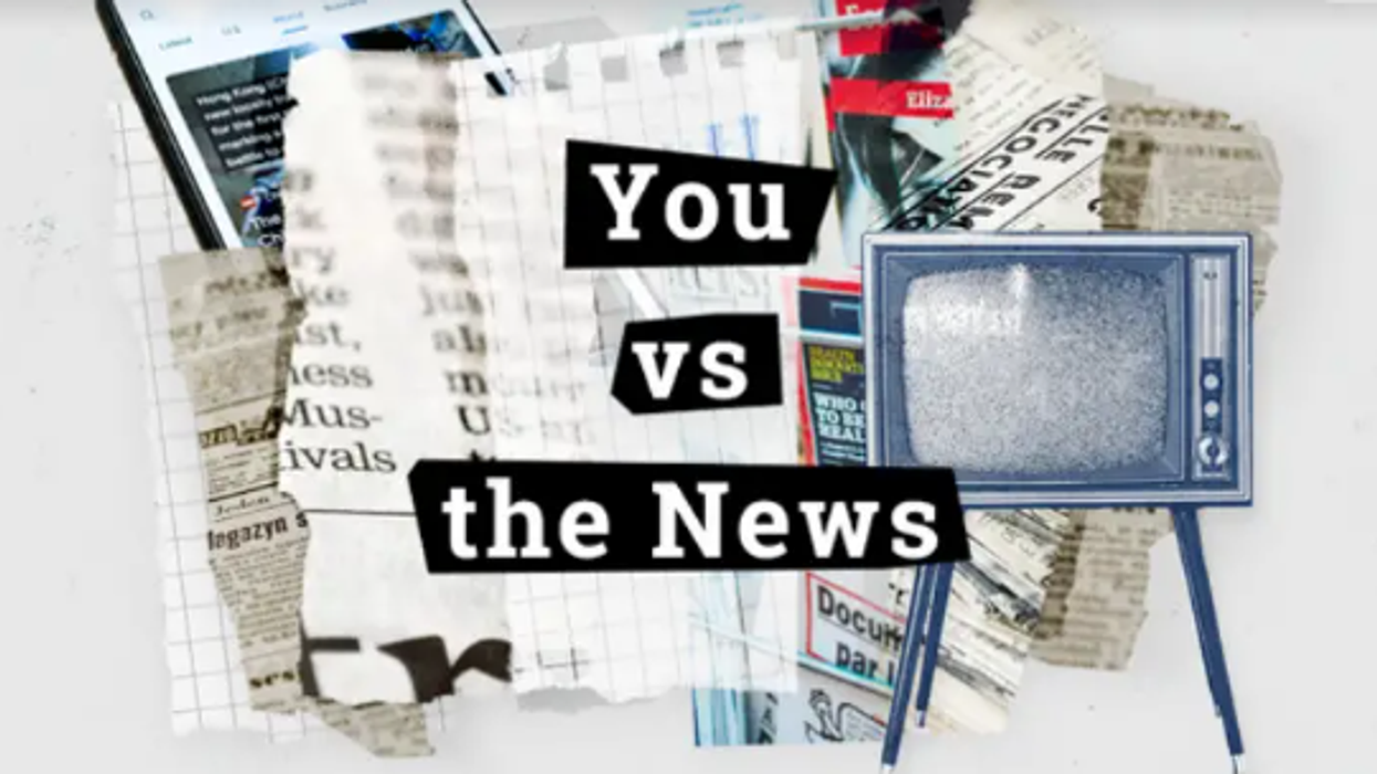 You vs the News collage