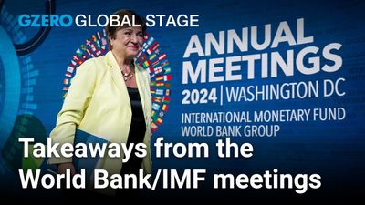 Hot topics at the IMF-World Bank meetings - GZERO Media