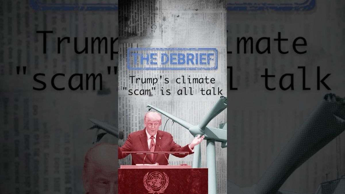 Trump's climate "scam" talk at the UN was just that–talk