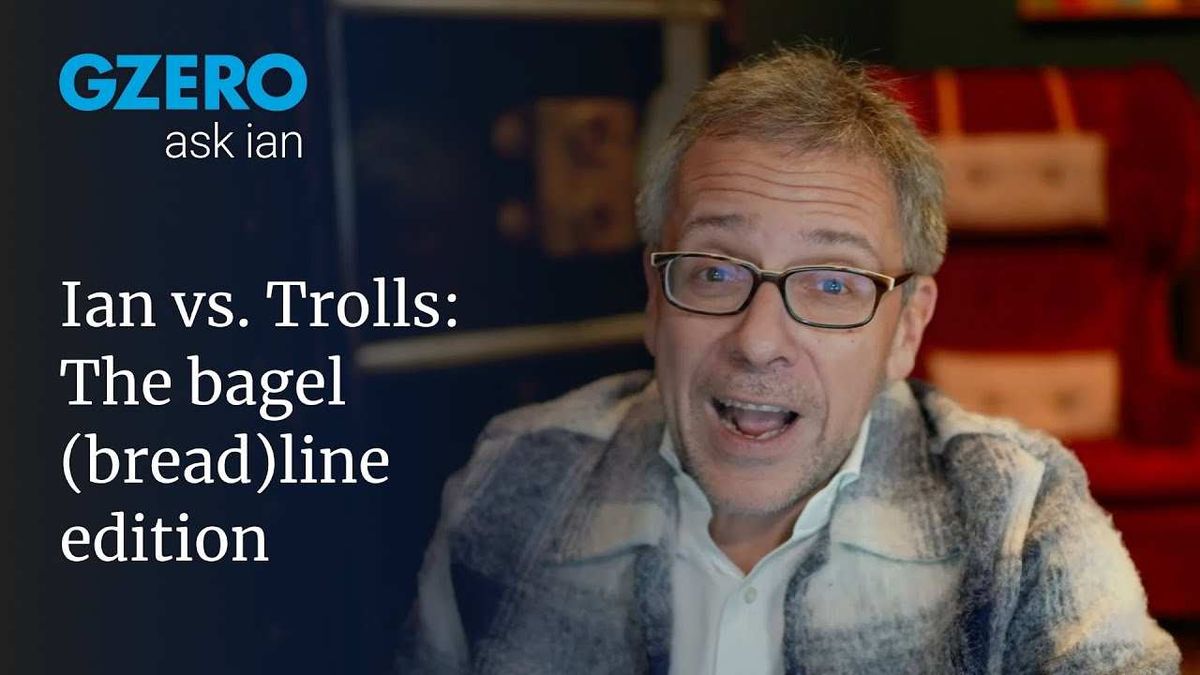 Ian stands in line for a bagel, the internet melts down