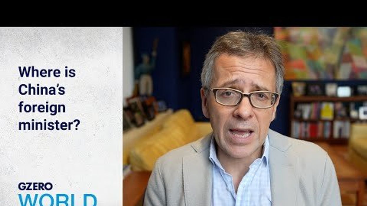 Where is China's foreign minister?