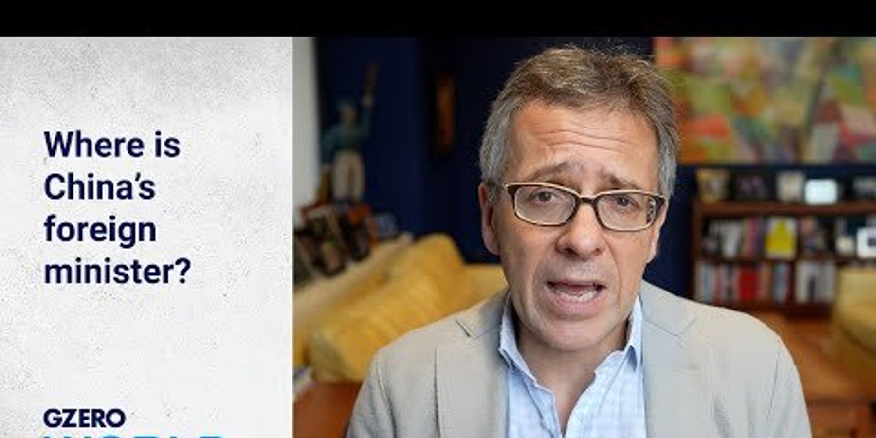 Where is China's foreign minister?