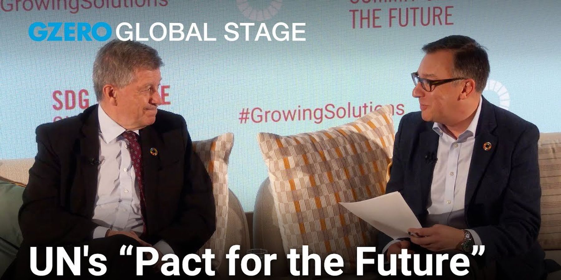 UN's Guy Ryder calls for inclusivity and collaboration to tackle global problems