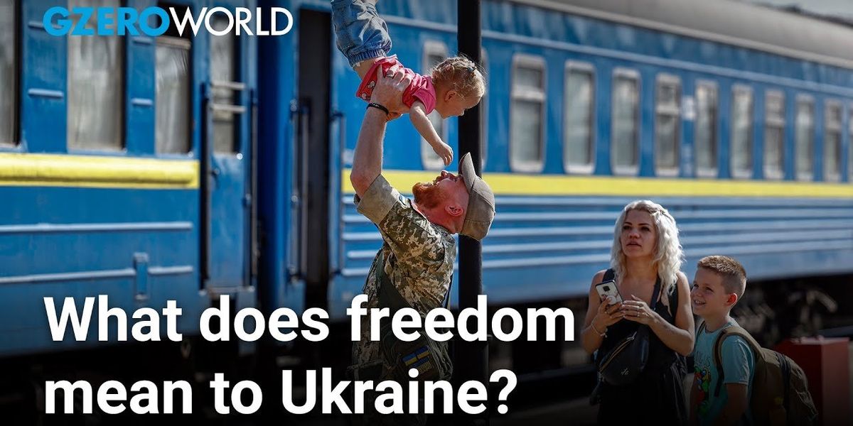Ukraine war: What freedom looks like
