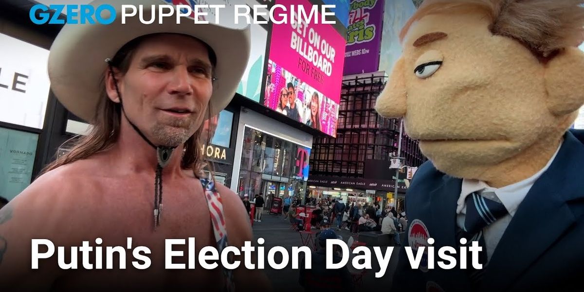 Putin visits US voters
