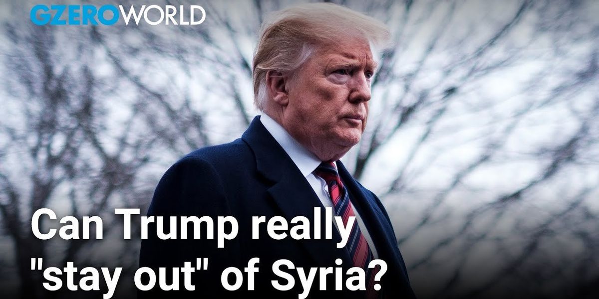 Trump can't "stay out" of Syria entirely, says Kim Ghattas