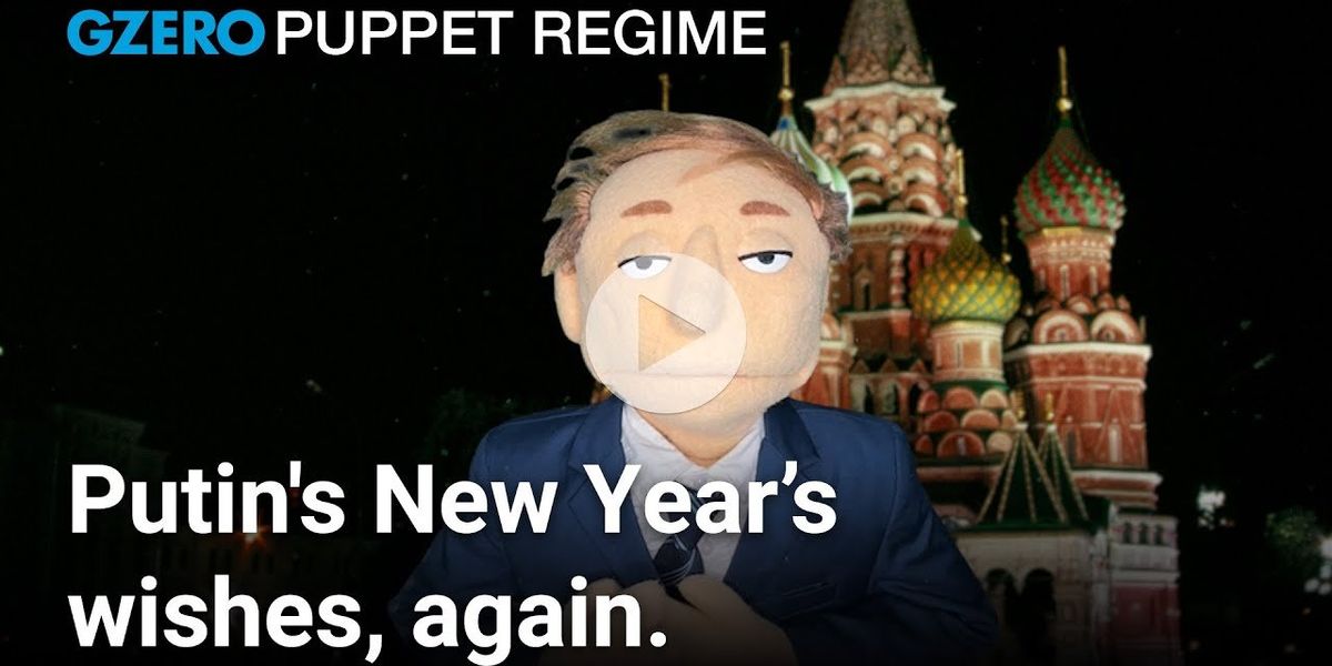 Putin's New Year's wishes, again and again!