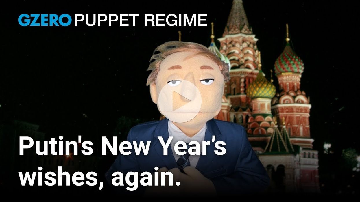 Putin's New Year's wishes, again and again!