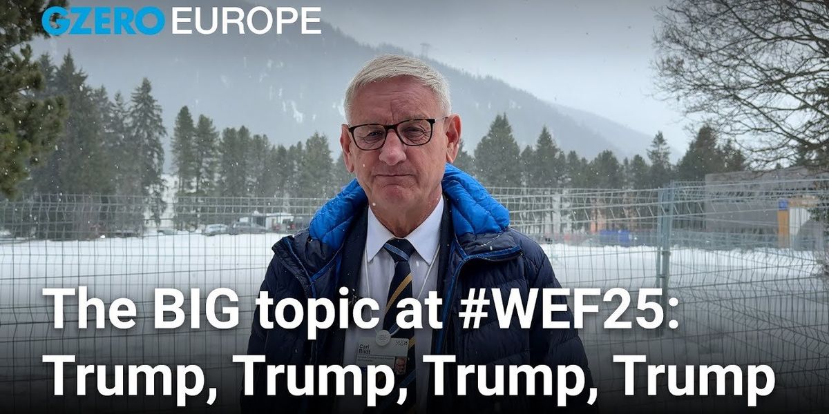 At Davos, all eyes are on Trump