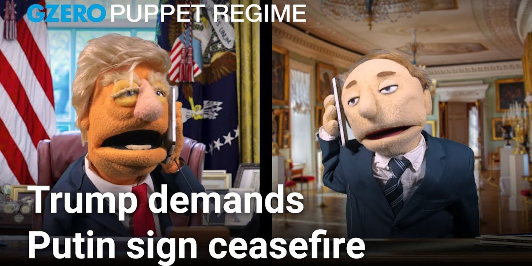 Trump demands Putin sign ceasefire