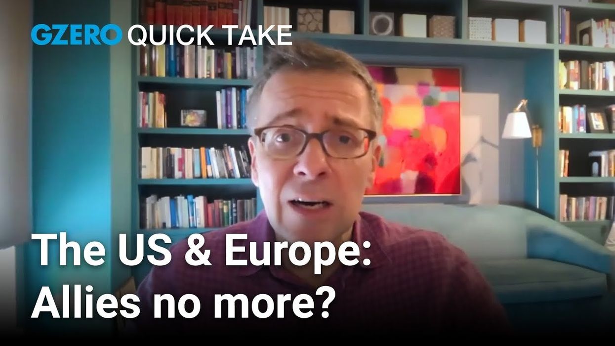 Is Europe in trouble as the US pulls away?