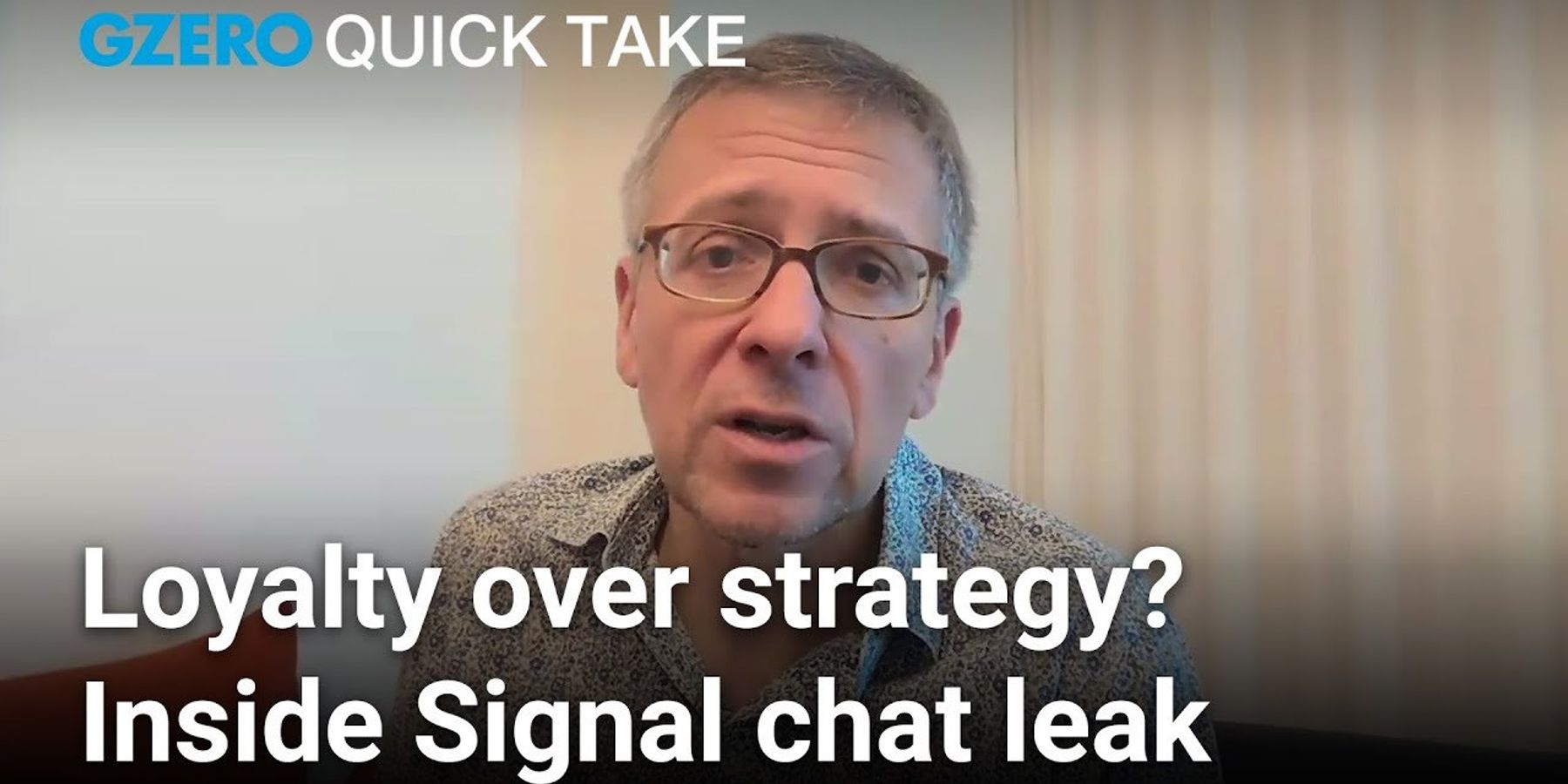 Leaked Signal chat shows Trump team's mindset