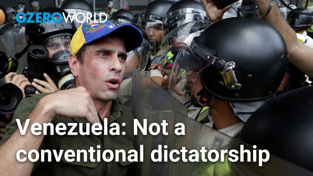 Venezuela's opposition leader: Maduro's regime "is not a conventional dictatorship