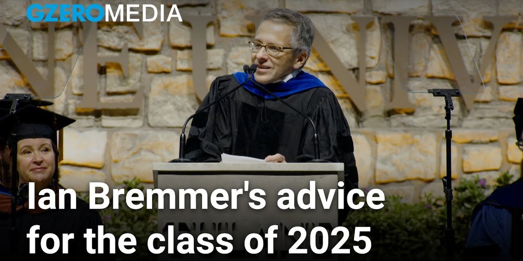 Ian Bremmer delivers the 2025 Tulane School of Liberal Arts commencement speech