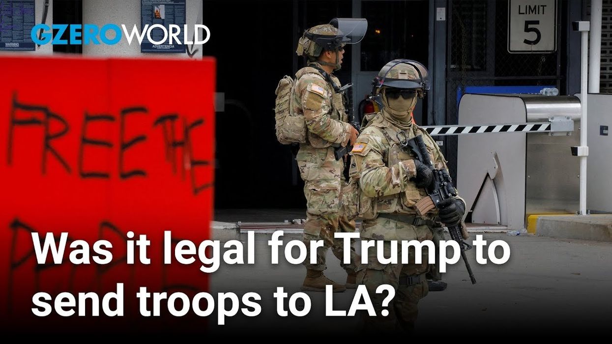 Was it legal for Trump to deploy federal troops to Los Angeles?