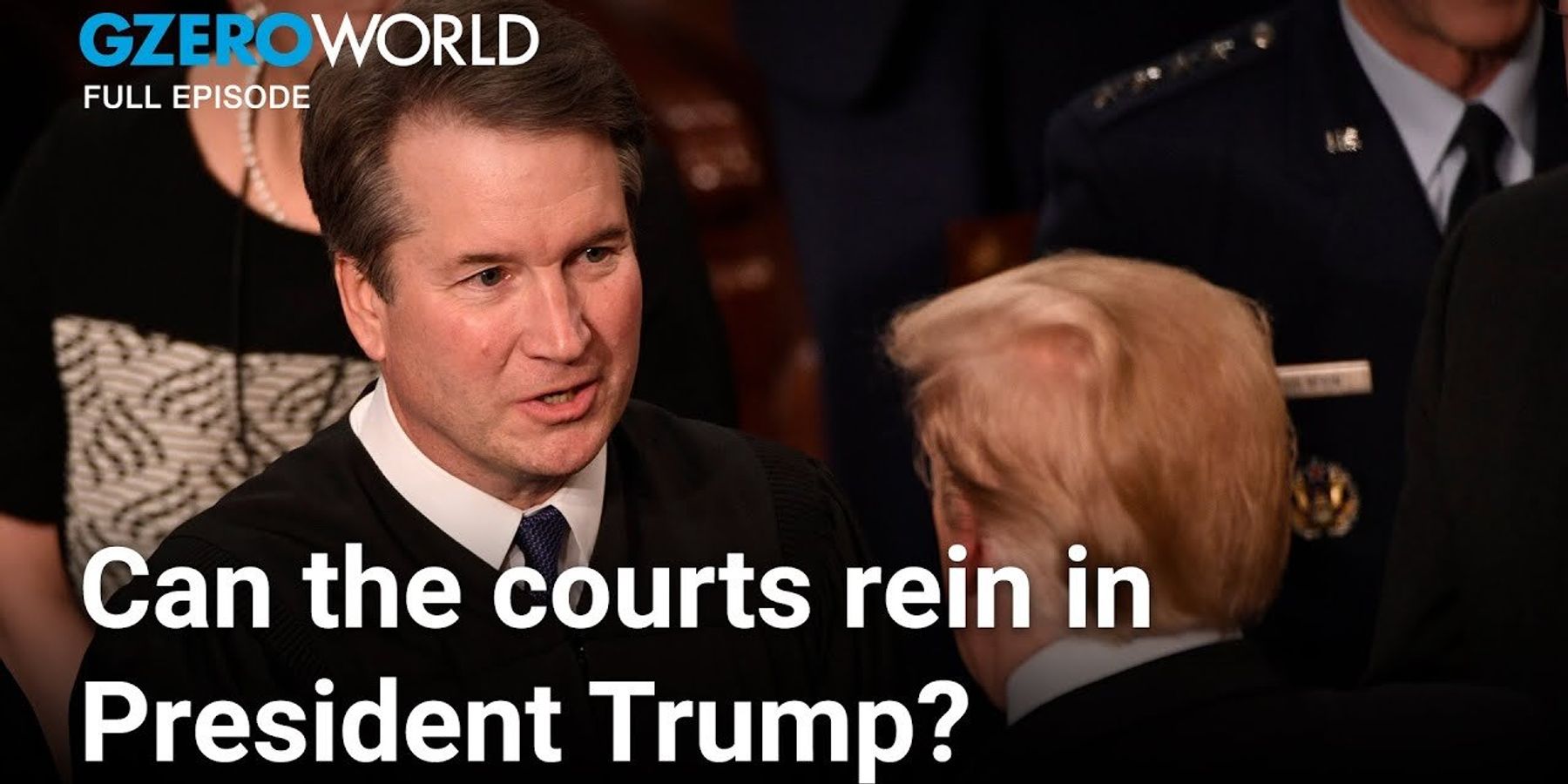 President Trump takes on the Judiciary