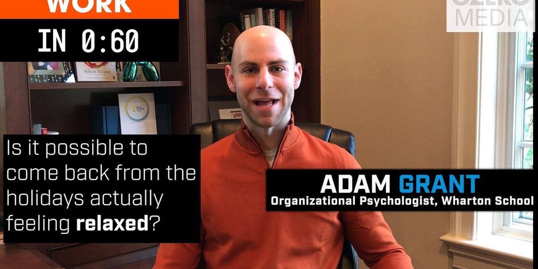 Work in 60 Seconds: Holiday Burnout