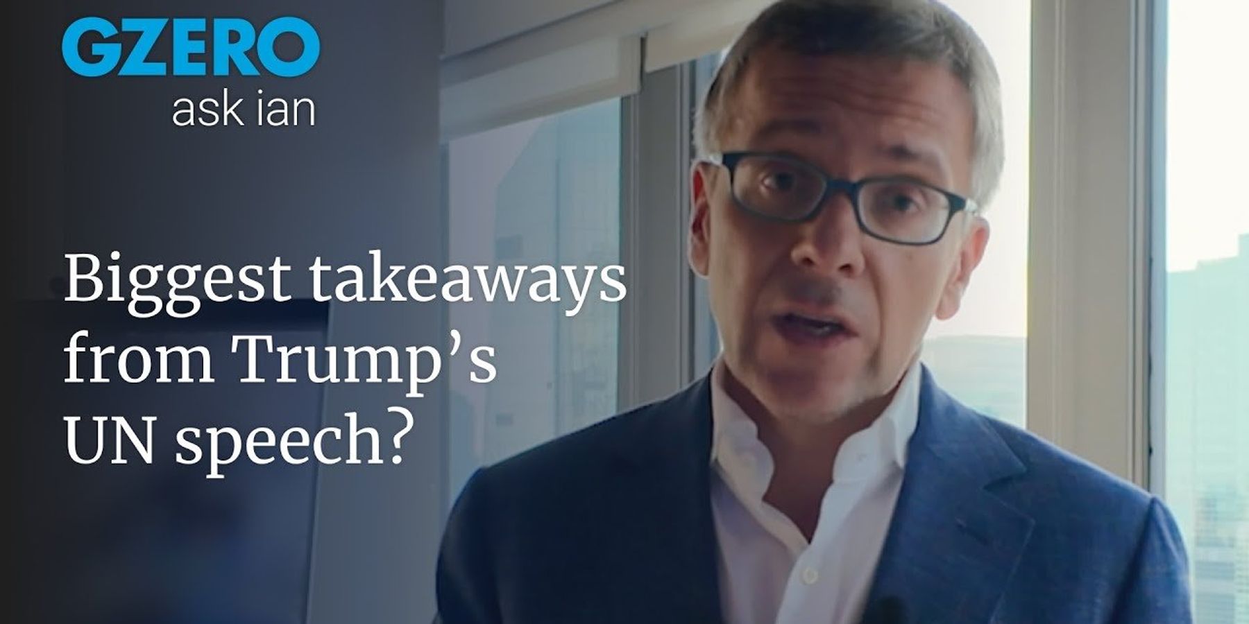 Trump’s UN speech: Sovereignty, security, and ending wars