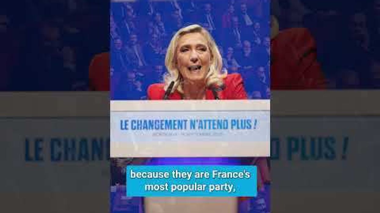 President Macron is down but not out