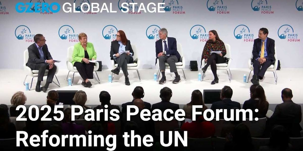 Updating the UN at 80: A panel conversation from the 2025 Paris Peace Forum