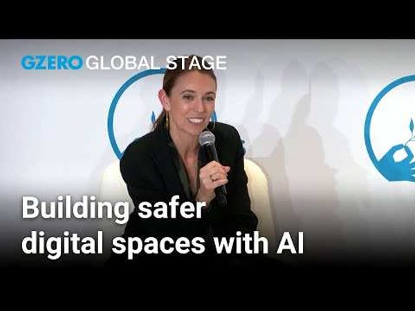 Jacinda Ardern on AI's role in countering extremism online