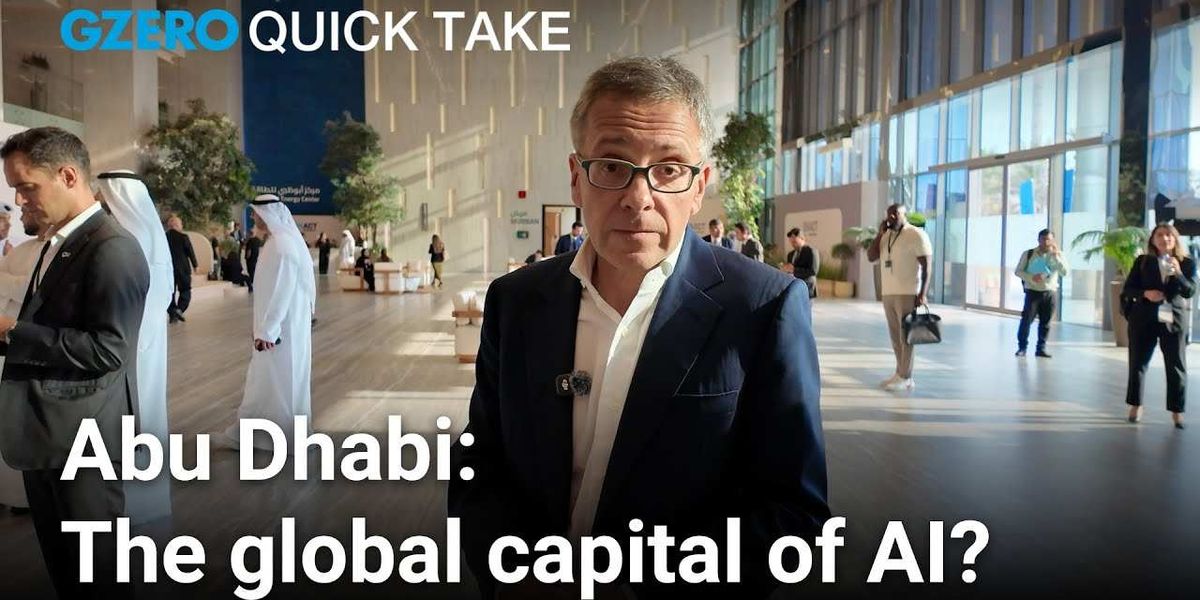 Is Abu Dhabi becoming the global capital of AI development?