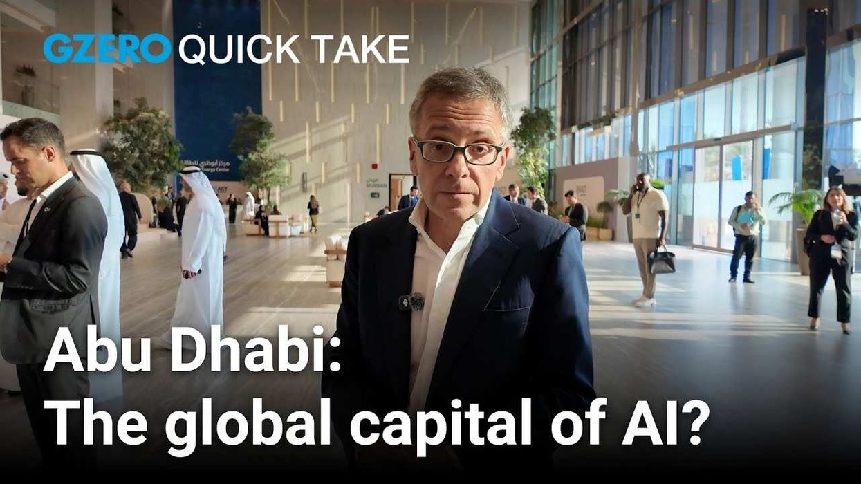 Is Abu Dhabi becoming the global capital of AI development?