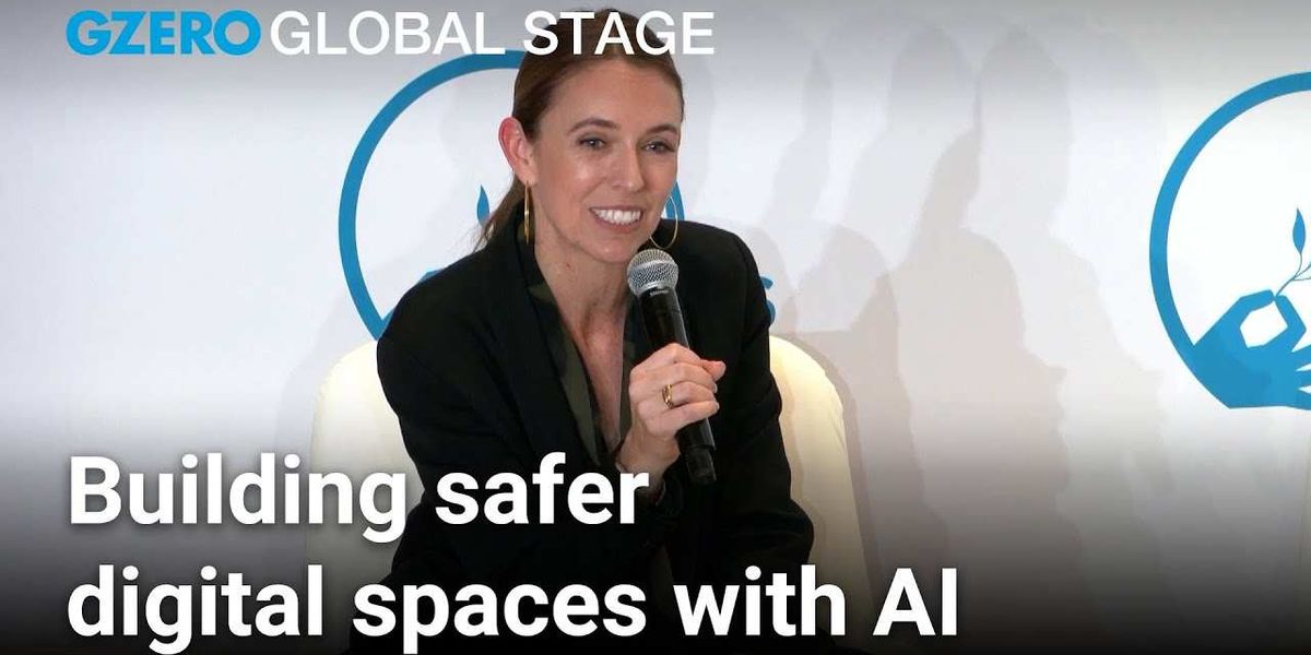 Jacinda Ardern on AI's role in countering extremism online