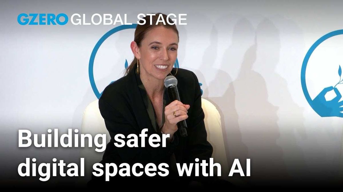 Jacinda Ardern on AI's role in countering extremism online