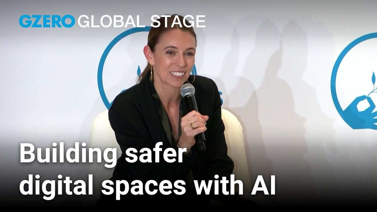 Jacinda Ardern on AI's role in countering extremism online