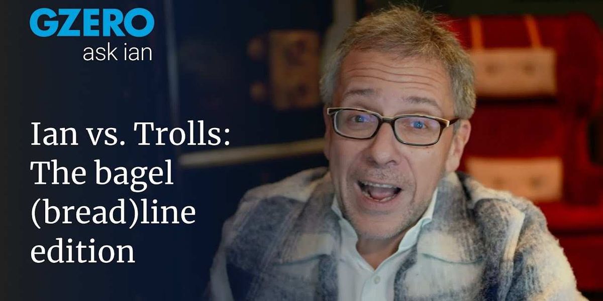 Ian stands in line for a bagel, the internet melts down