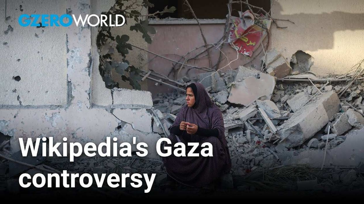 Wikipedia's cofounder says the site crossed a line on Gaza