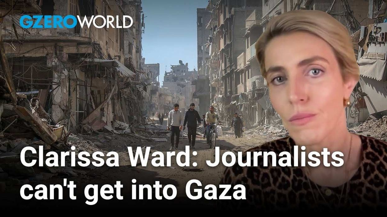 Israel is still banning foreign media from entering Gaza