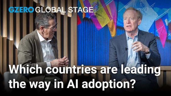 Which countries are leading the way in AI adoption?