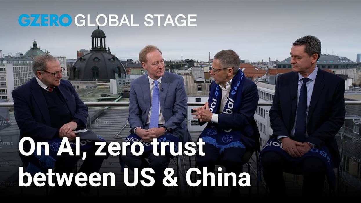 Ian Bremmer: The US–China AI space has “Zero Trust”