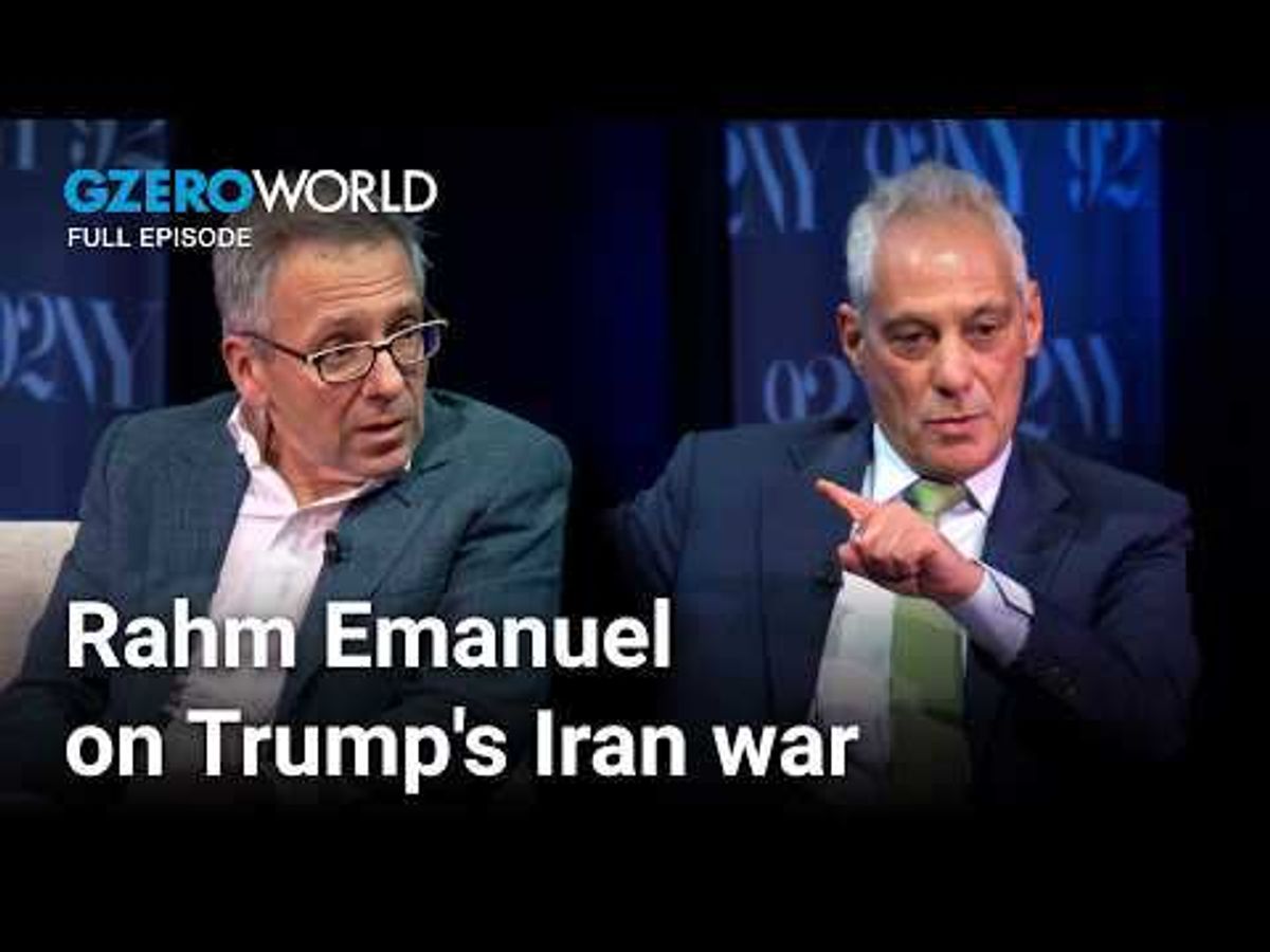 Rahm Emanuel on Iran, China & Trump's troubled foreign policy