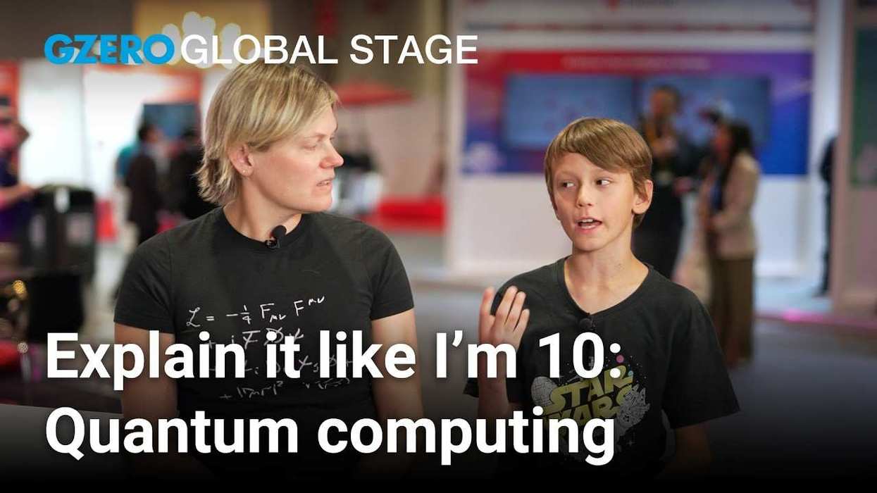 Mother-son podcasting duo take on quantum computing