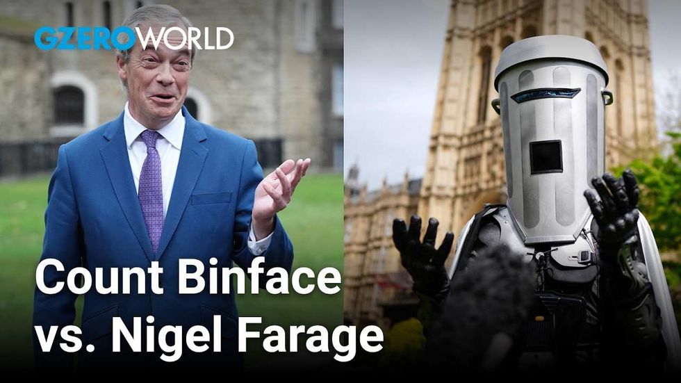 Can Count Binface actually beat Nigel Farage?