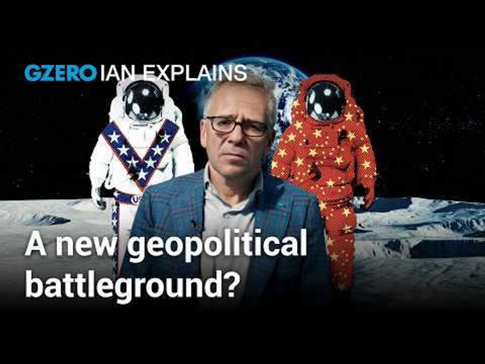 The race to build on the Moon
