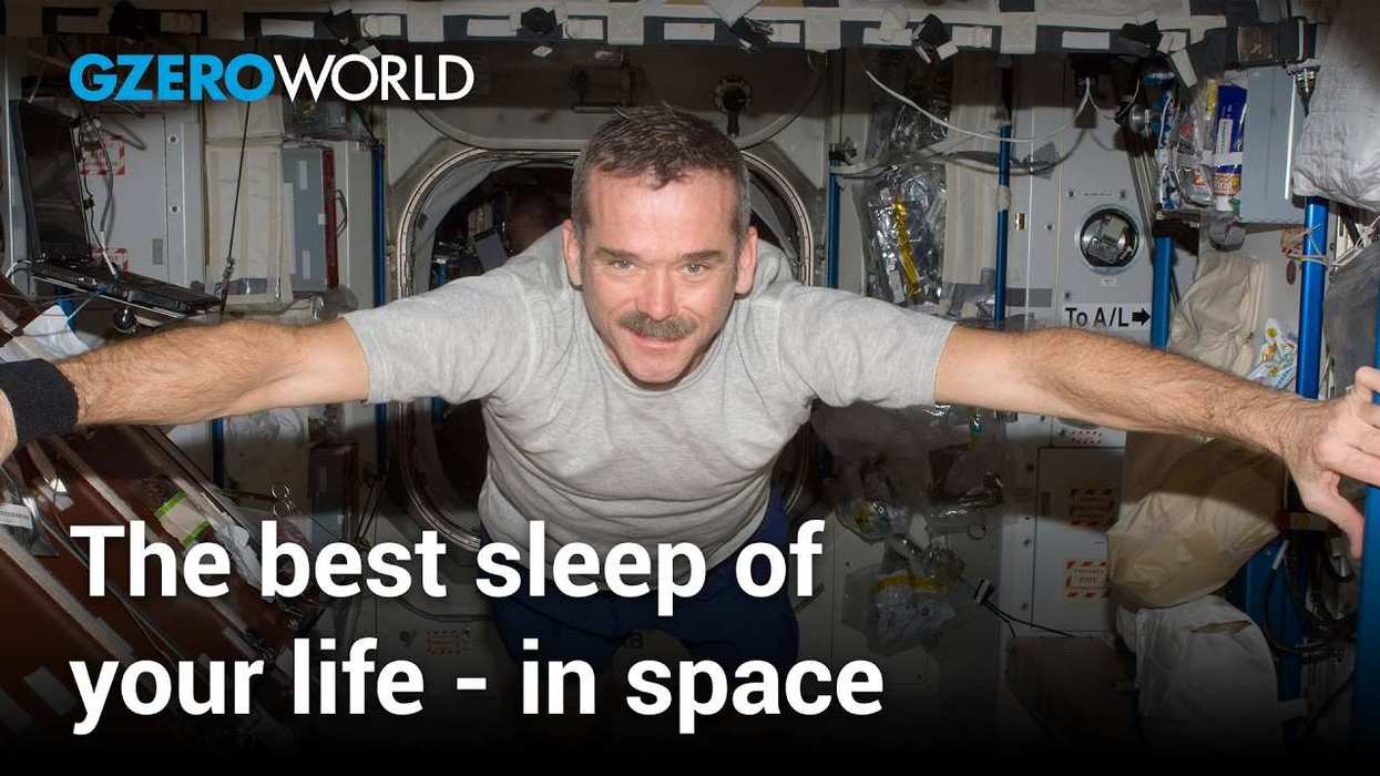 What's it like to sleep in space?