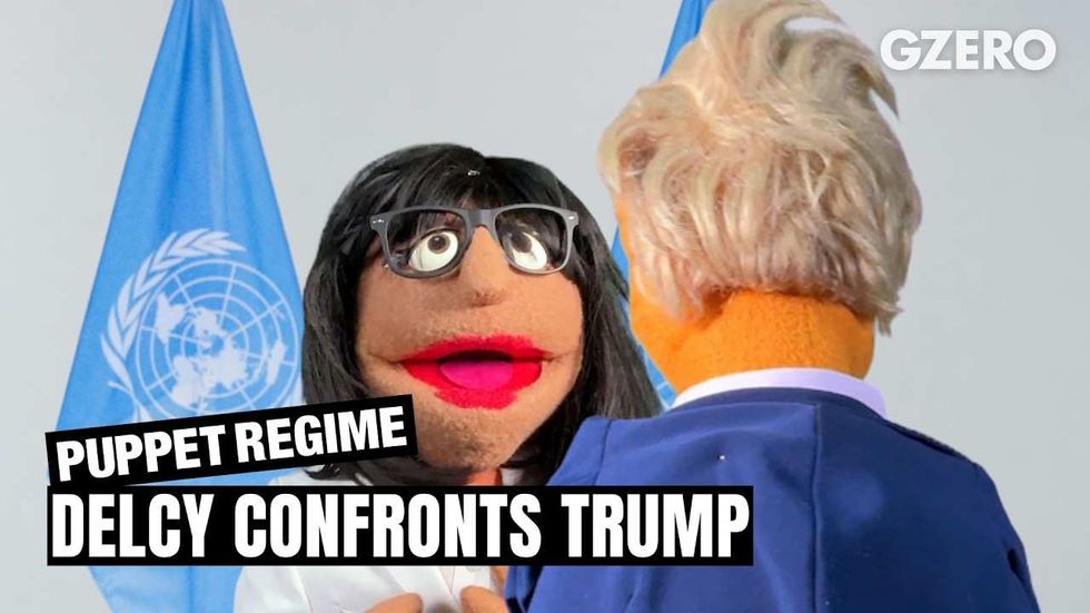 Delcy Rodríguez CONFRONTS Trump after his UN speech