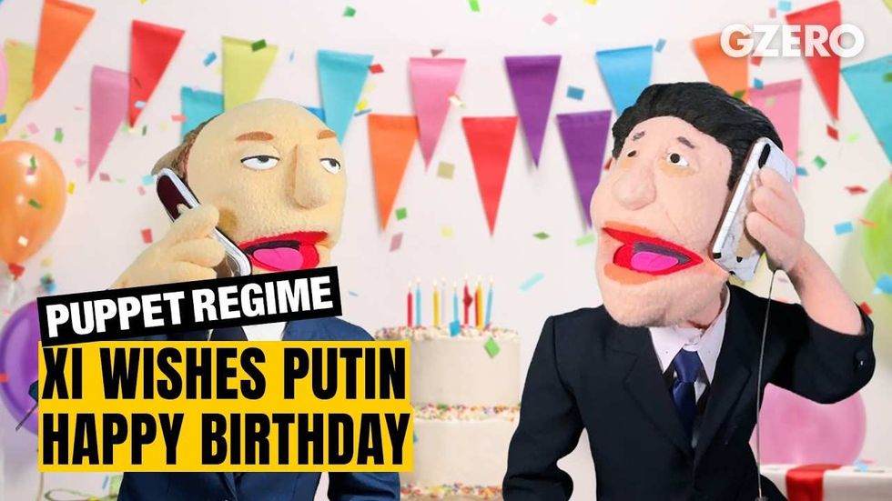 Xi wishes Putin a Happy Birthday