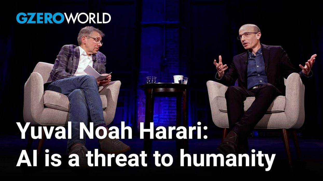 Yuval Noah Harari: AI is a “social weapon of mass destruction” to humanity