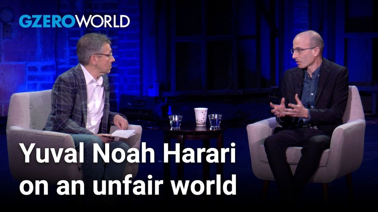 Yuval Noah Harari explains why the world isn't fair (but could be)