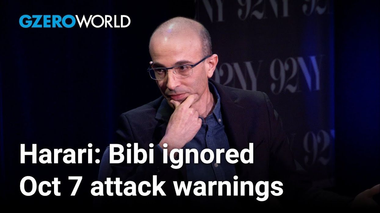 Yuval Noah Harari: Netanyahu's 'Deep State' fears enabled Oct 7 attack